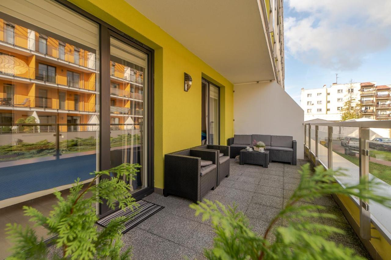 Apartament Niebieski Kołobrzeg Buitenkant foto
