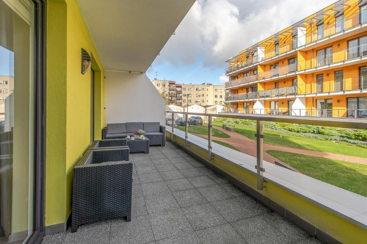 Apartament Niebieski Kołobrzeg Buitenkant foto