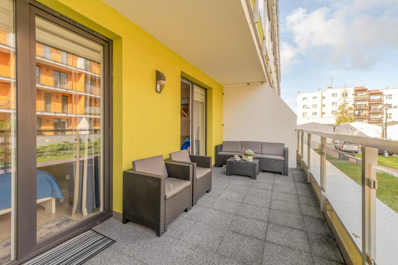 Apartament Niebieski Kołobrzeg Buitenkant foto